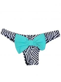 Dollboxx Booty Pop Bow Bikini Bottom - Monochrome Blue 6 Dollboxx Booty Pop Bow Bikini Bottom - Monochrome Blue -Dollboxx Import Shop Booty Pop Bow Bikini Bottom Monochrome Blue Swimwear dollboxx 3 4245fb8a 092d 46ce bee8 769dfb84ceae