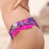 Dollboxx Cheeky Frill Bikini Bottom - Tropicana/Pink