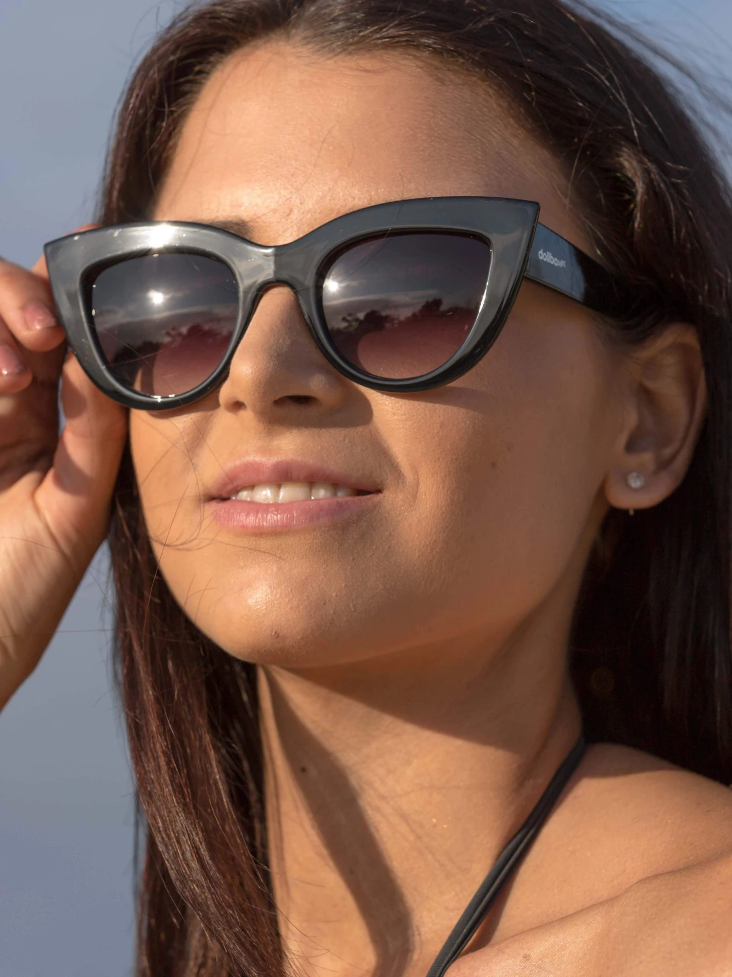 Dollboxx Chloe - Black Sunglasses 1 Dollboxx Chloe - Black Sunglasses