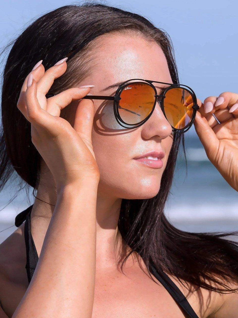 Dollboxx Downtown - Lava Sunglasses 2 Dollboxx Downtown - Lava Sunglasses - Image 2