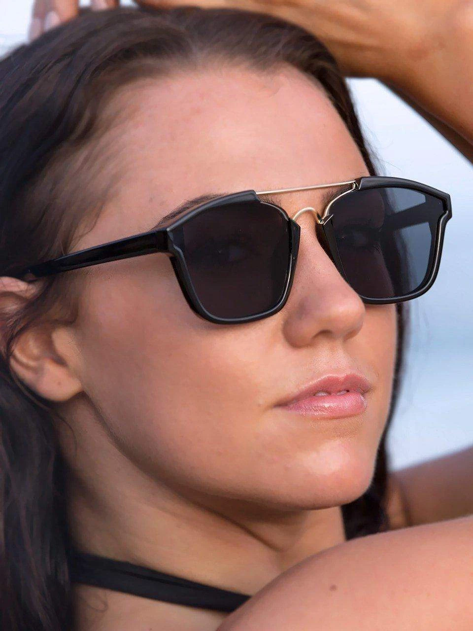 Dollboxx Elektra - Black Sunglasses 1 Dollboxx Elektra - Black Sunglasses