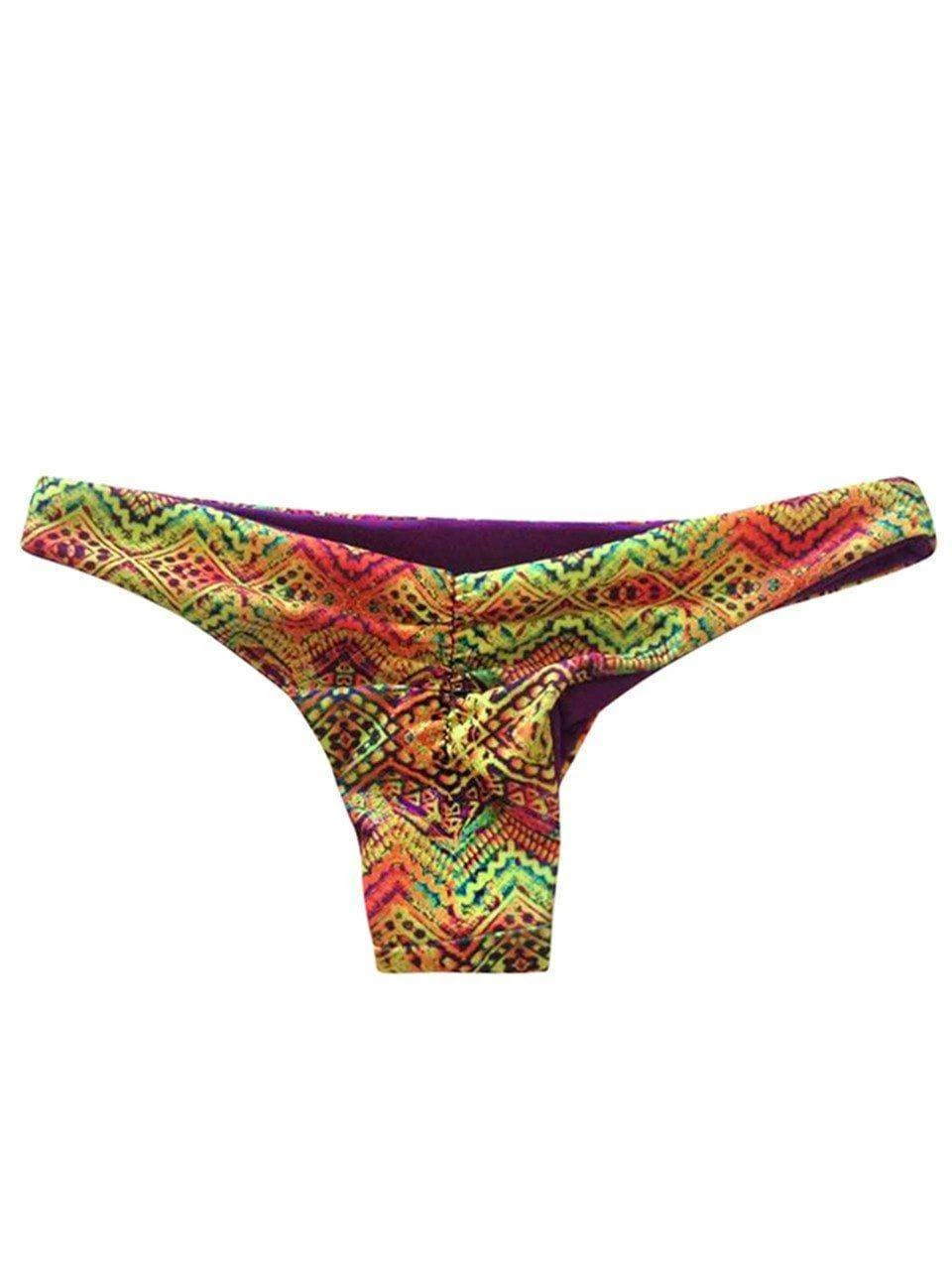 Dollboxx Flaunt It Cheeky Bottoms - Aztec Rainbow 3 Dollboxx Flaunt It Cheeky Bottoms - Aztec Rainbow - Image 3