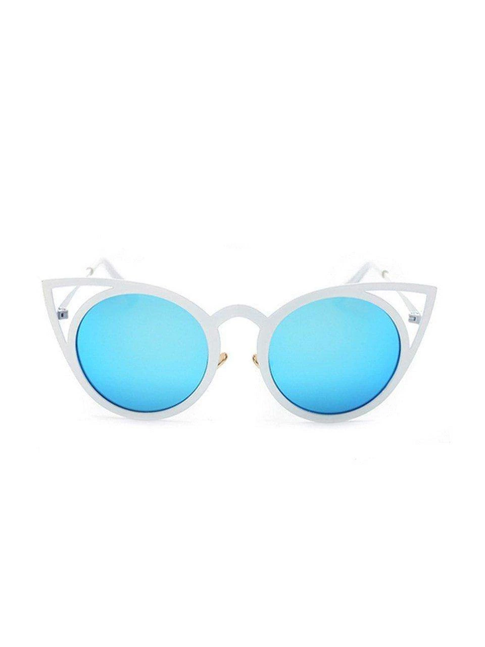Dollboxx Fleek - Blue Crystal Sunglasses 3 Dollboxx Fleek - Blue Crystal Sunglasses - Image 3