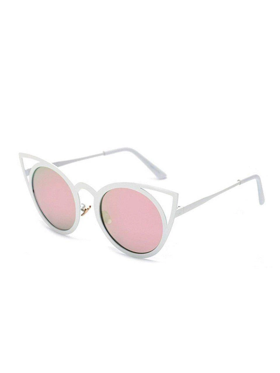 Dollboxx Fleek - White Rose Sunglasses 4 Dollboxx Fleek - White Rose Sunglasses - Image 4
