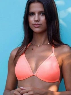 Dollboxx Mega Boost Bikini Top - Orange Pop