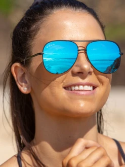 Dollboxx Oxygen Aviators - Blue on Black Sunglasses -Dollboxx Import Shop Oxygen Aviators Blue on Black Sunglasses Sunglasses dollboxx 7 5aa51ced 0bef 40a2 9d9c 16dc0f03b1d5