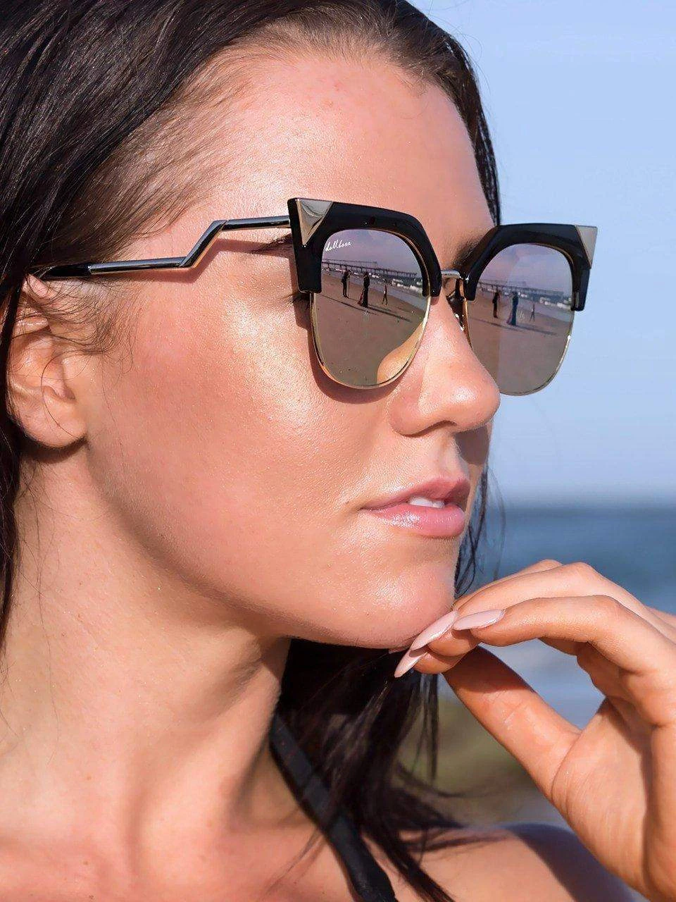 Dollboxx RiRi - Rose Gold Sunglasses 5 Dollboxx RiRi - Rose Gold Sunglasses - Image 5