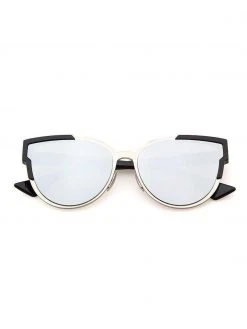 Dollboxx Slay - Silver / Black Sunglasses 5 Dollboxx Slay - Silver / Black Sunglasses -Dollboxx Import Shop Slay Silver Black Sunglasses Sunglasses dollboxx 3