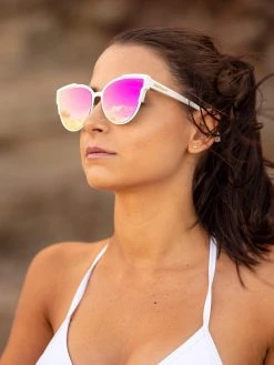 Dollboxx Slay White Luxe - Pink/Orange Sunglasses -Dollboxx Import Shop Slay White Luxe PinkOrange Sunglasses Sunglasses dollboxx 22 c216b74f 3182 4306 ba1b 3b59d26eba56