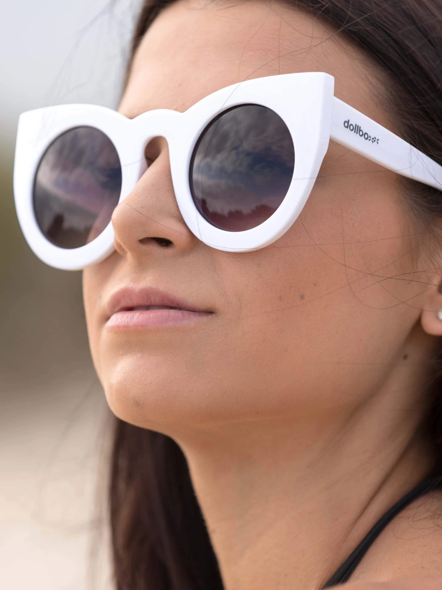 Dollboxx Tammy - White Sunglasses 10 Dollboxx Tammy - White Sunglasses - Image 10