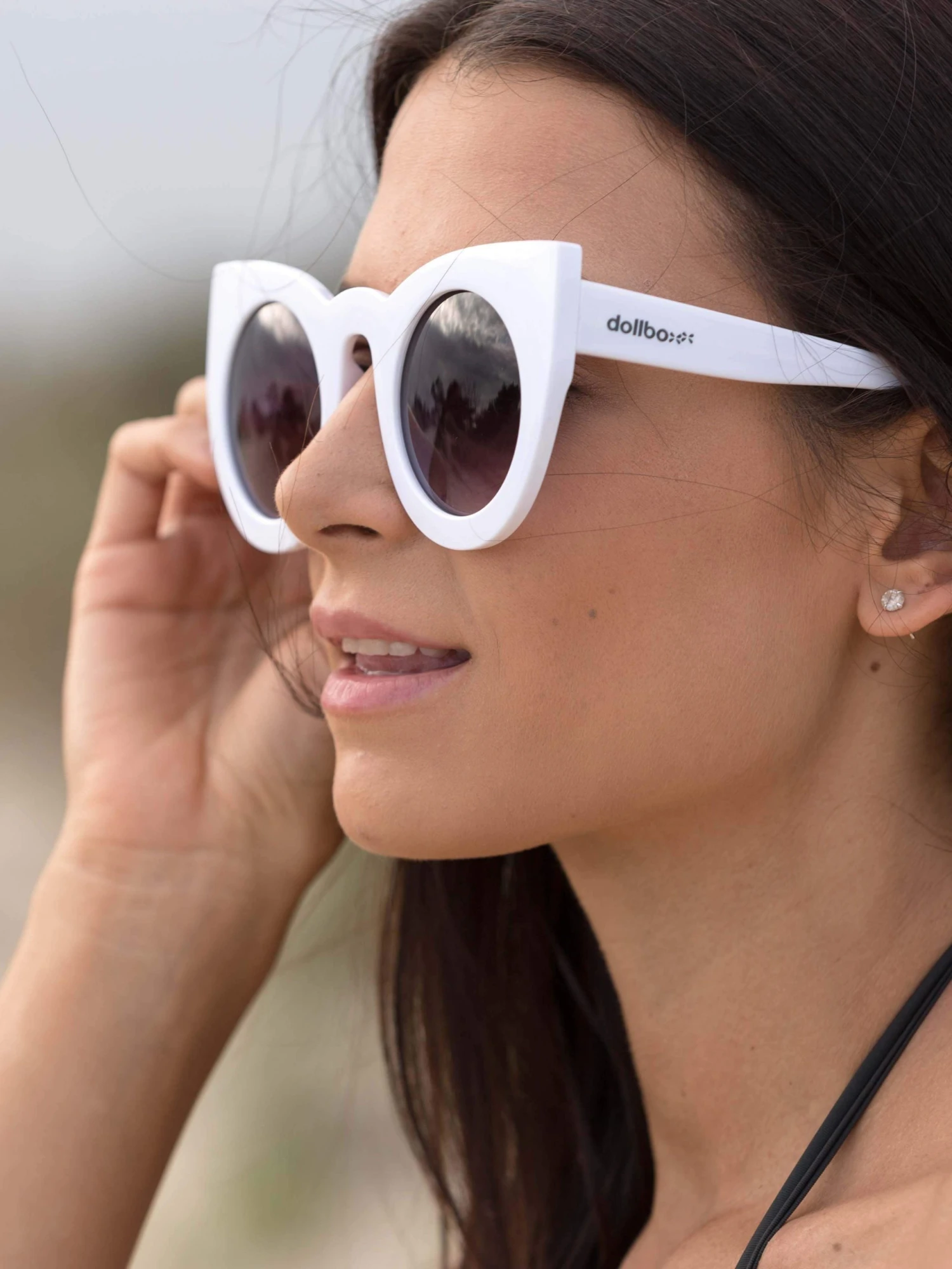 Dollboxx Tammy - White Sunglasses 16 Dollboxx Tammy - White Sunglasses - Image 16