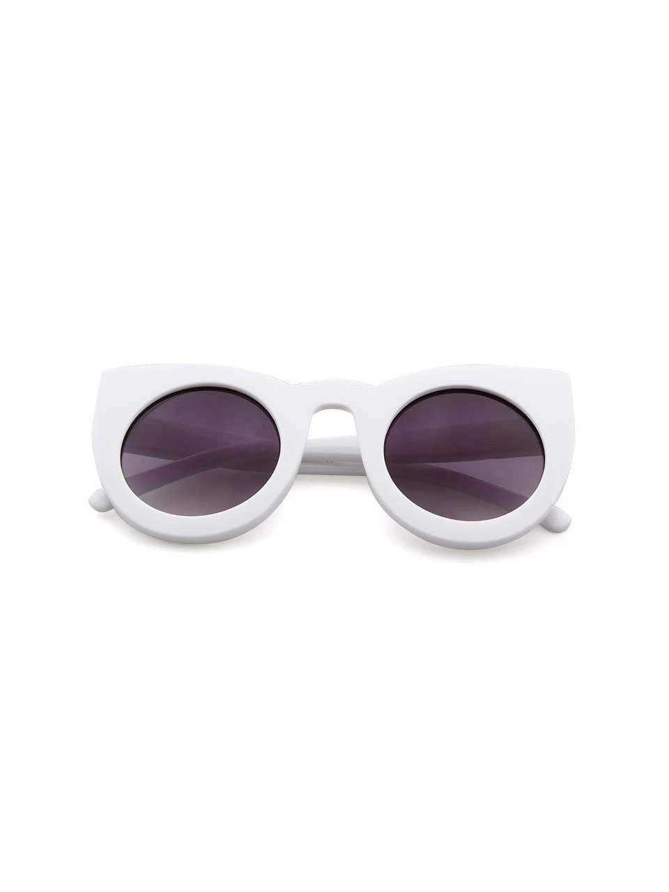 Dollboxx Tammy - White Sunglasses 2 Dollboxx Tammy - White Sunglasses - Image 2