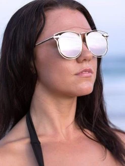 Dollboxx Vacay - Rose Gold Sunglasses